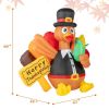 5ft 12W Turkey with Corn 7pcs LED Light Garden Turkey Decoration