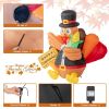 5ft 12W Turkey with Corn 7pcs LED Light Garden Turkey Decoration