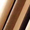 Bedroom Curtains Absolute Heat Insulation Chenille Vertical Striped Color Window