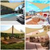 25' x 25' x 25' Triangle Sun Shade Sail/Sand